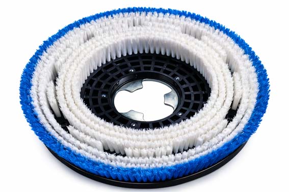 Szczotka 17" do dywanów i wykładzin do szorowarki jednotarczowej